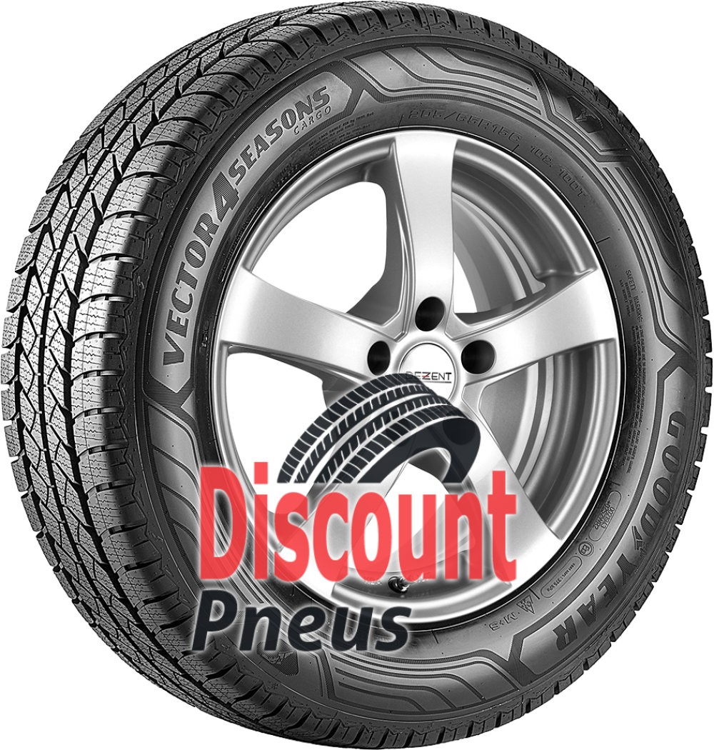Pneu Goodyear Vector 4Seasons Cargo 185/75 R16C pour utilitaire toutes saisons
