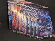 Gundam Card Game - Steel Requiem GD03 - Sleeved Booster Pack - 9 packs