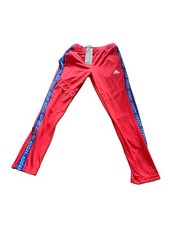 adidas Tiro 19 Youth M 11-12 Red Blue Soccer Track Pants AEROREADY GH6865 NWT