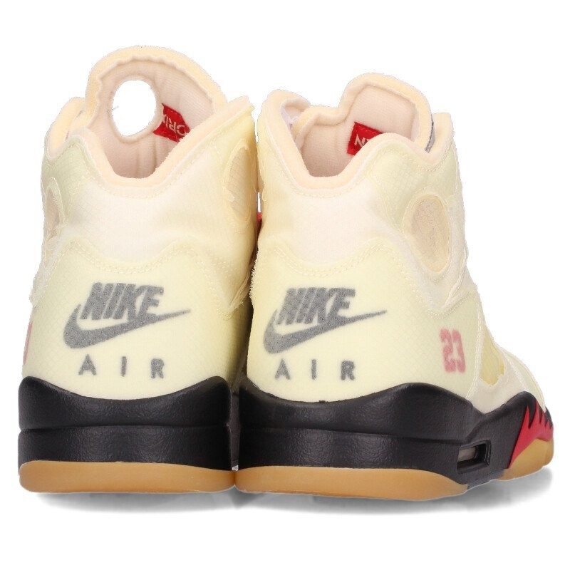 Nike Off White  29cm AIR JORDAN 5 SAIL DH8565 100 thumbnail 2