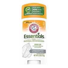 ARM  HAMMER Essentials Natural Deodorant Unscented 2.5oz - 8 Pack