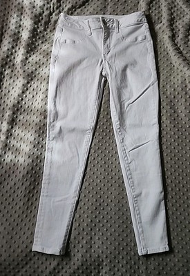 American Eagle Next Level Stretch White Jegging Skinny Jeans Women's 6 Short