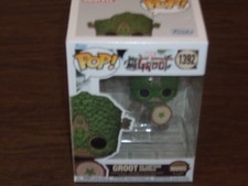 Funko Pop! Figura We Are Groot como Capitán América Marvel #1392