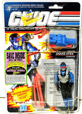GI Joe - Snake Eyes Commando - Action Figure - Hasbro - Vintage 1990