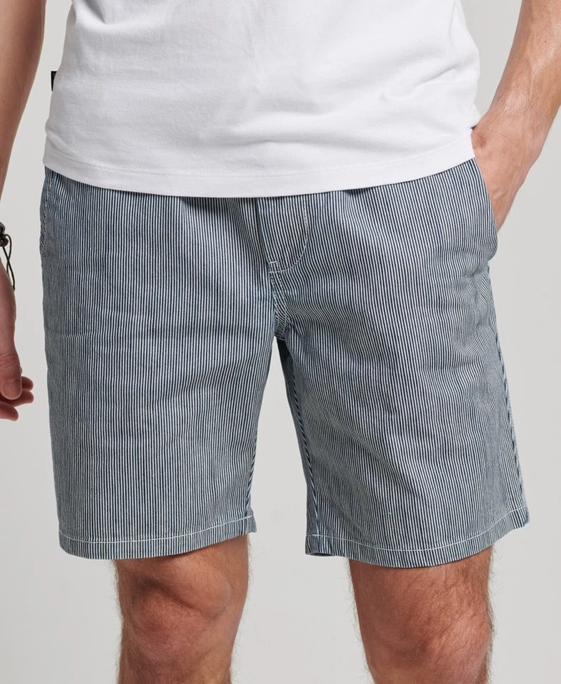BERMUDA VINTAGE OVERDYED SUPERDRY NEUF PRIX BOUTIQUE 59 EUROS DESTOCKAGE -50% - Photo 2/4