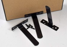 2-Pack Premium Quality EZ Easel Cardboard Stand for Photos Signs Black