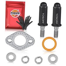 GY6 Exhaust Bolt Nuts Gasket for 50cc 70cc 90cc 110cc 125cc 150cc Scooters