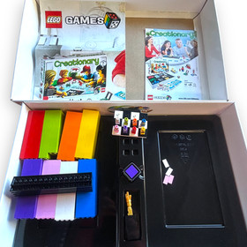 Lego Champion Game includes 5 Fun Family Challenges #3861 Missing Some Pieces