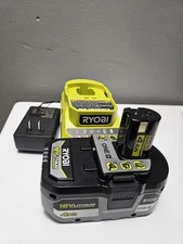 Ryobi One Plus 4 Amp High Performance Battery and Charger Kit