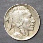 1913-S Ty1 Buffalo Nickel Pleasing XF.