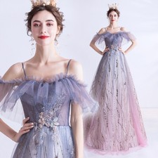 Noble Evening Formal Party Ball Gown Prom Bridesmaid Acting Host Dress TS6000