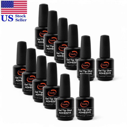 Vanfa Soft Gel Tip Glue Adhesive for Nail Extensions *Pick Any* - Picture 9 of 9