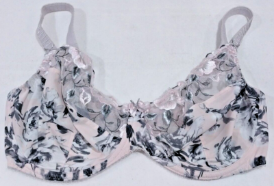 Fantasie FL9391 Ivy Pink Grey Lace Underwire Bra UK/US 34G 34I RARE  Discontinued
