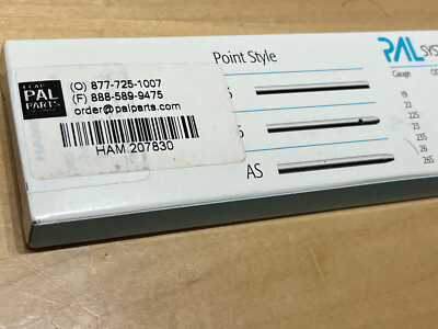 New PAL HAM Hamilton   207830  SYRINGE  250ul Gauge 22 PAL3-SYH-207830