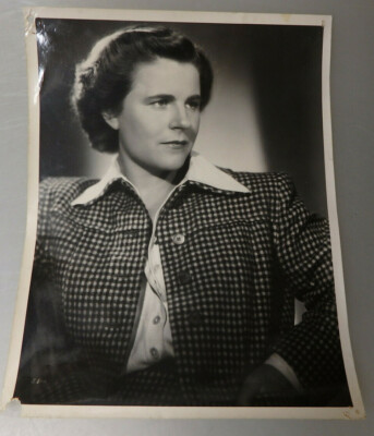 Groß Foto-Autogramm Paula Wessely Film- und Theater Schauspielerin 1940 (100776)