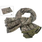 Tactical Military Veil Camouflage Mesh Outdoor Hunting Scarf CP