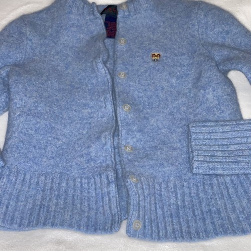 Vintage Rare RALPH Ralph Lauren 100% Lambswool Kids Girl Sweater - Picture 2 of 11