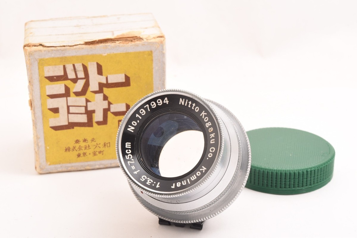 Nitto Kogaku Kominar 7.5cm f3.5 lens LTM ENLARGING #197994