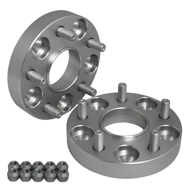 2PC Hub Centric 1" (25mm) Wheel Adapter Spacers 5x100 for tC xD Corolla