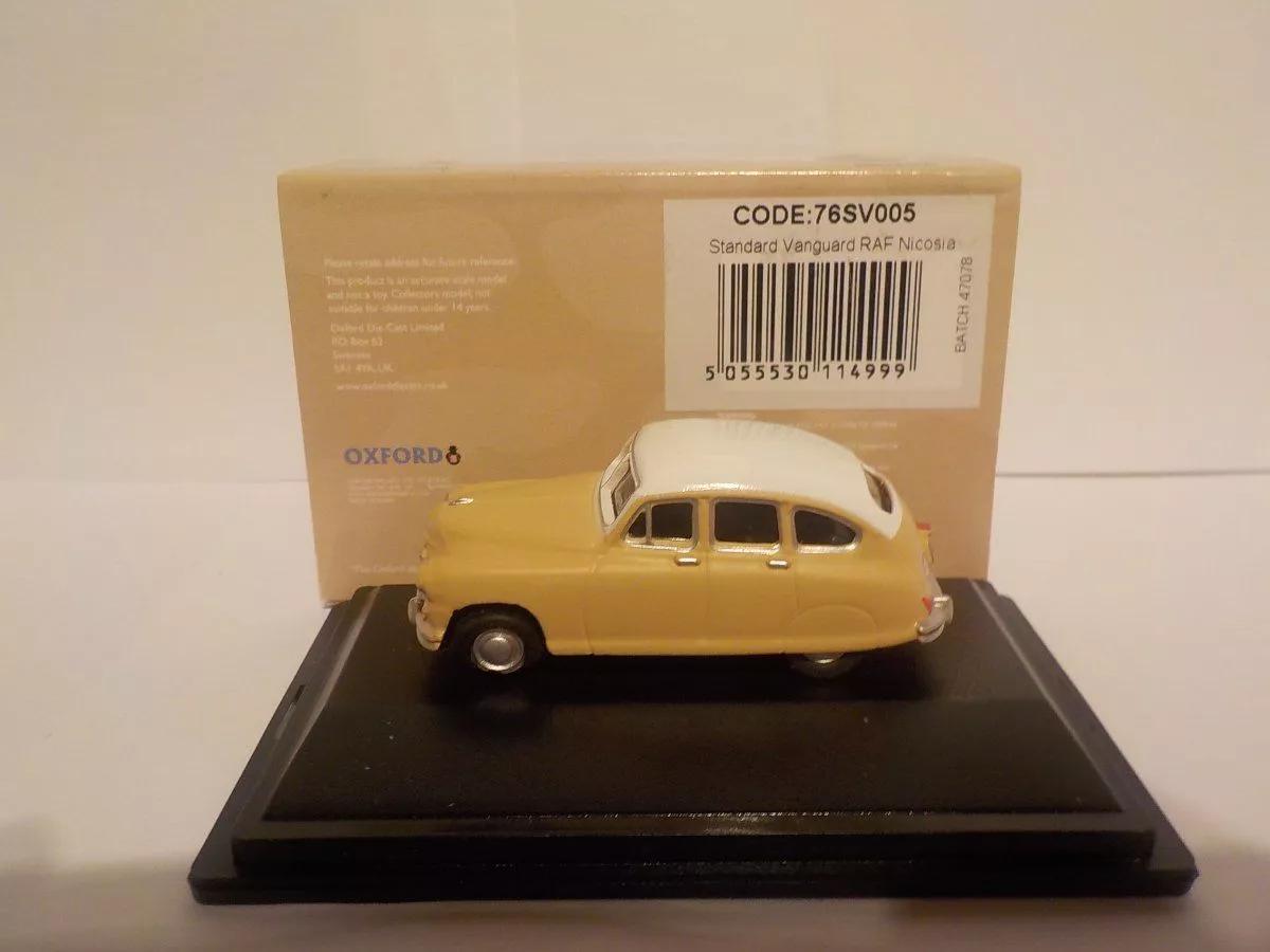 Standard Vanguard Raf Model Cars Oxford Diecast 1 76 eBay