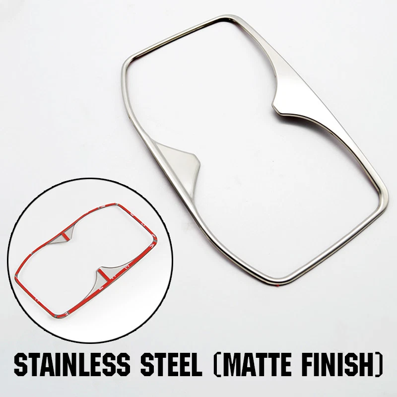 Marco de cubierta de moldura portavasos cromado para Peugeot 3008 5008 2017- Estilo moldeado Foto 3 de 4