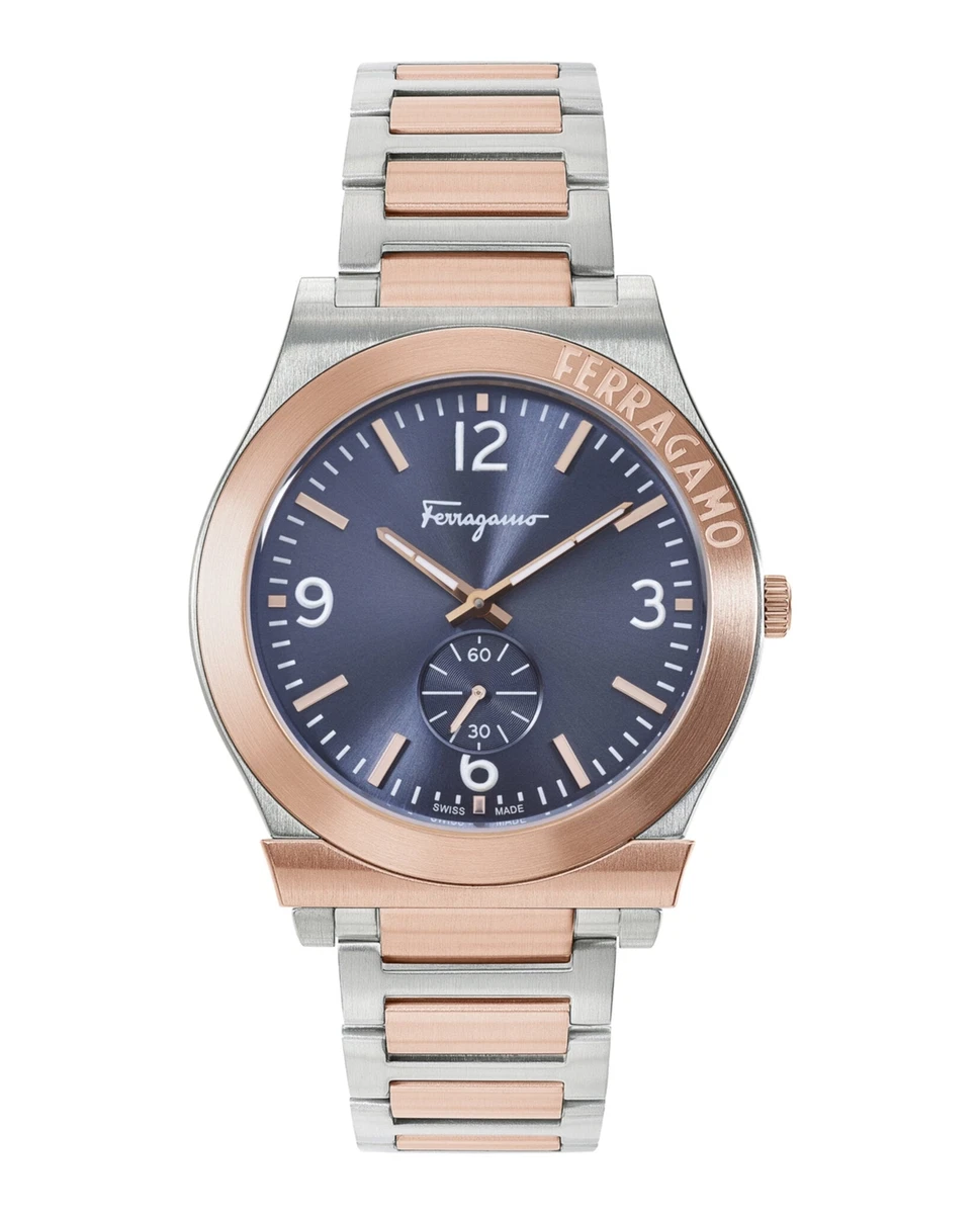 Ferragamo Men s Gancini 41mm Quartz Watch SFML00322