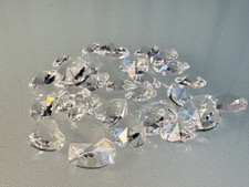 Swarovski Scatter Crystals - Hearts mixed up to 2cm - Excellent Condition