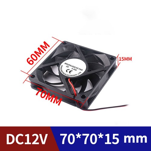 40mm -120mm DC Fans 5V 12V 24V Cooling Computer Case Fan CPU PC Case Heatsink - Afbeelding 14 van 21