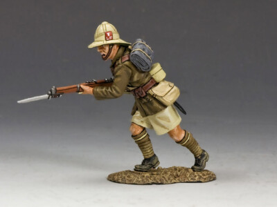KING & COUNTRY MIDDLE EAST WW1 ME004 BRITISH LANCASHIRE FUSILIERS CHARGING MIB