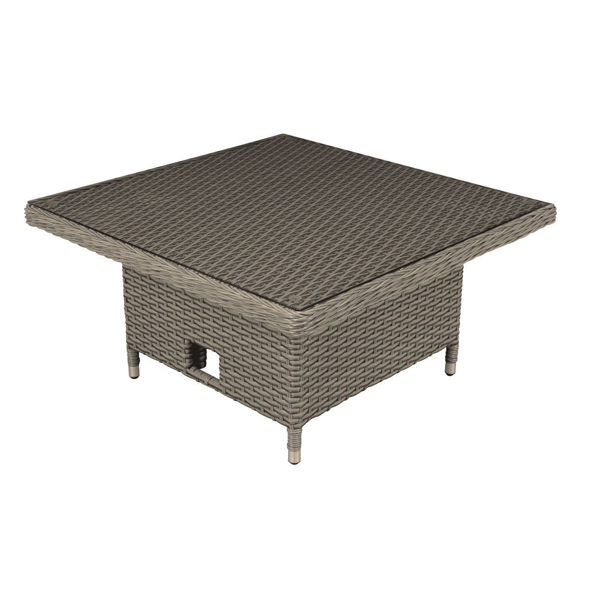 Sealey DG73 Dellonda Chester Rattan Wicker Adjustable-Height Outdoor Din
