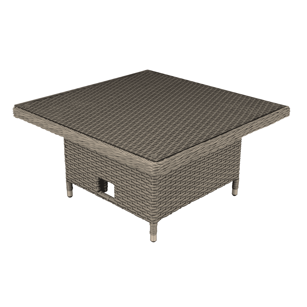 Sealey DG73 Dellonda Chester Rattan Wicker Adjustable-Height Outdoor Din