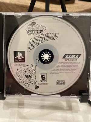 SpongeBob SquarePants: SuperSponge (Sony PlayStation 1, 2001) PS1 Disc Only! @@