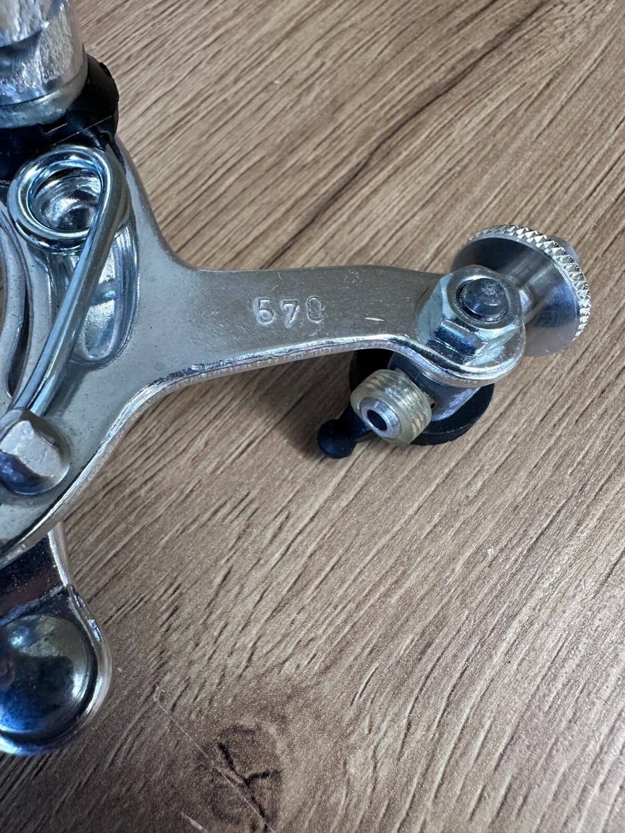 NOS - Étrier De Frein Avant Weinmann Prestige W570 Argent - Pièce Vélo Rétro