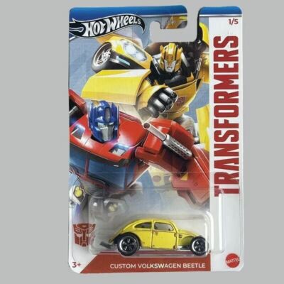 (5点) ホットウィール トランスフォーマー #バンブルビーなど Mattel Hot Wheels 2024 TRANSFORMERS 5-car set plus regular
