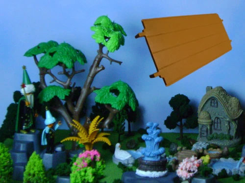 Playmobil 3666 CASTLE Parts FLOOR LONG Rectangle Kings Medieval Knights Vintage