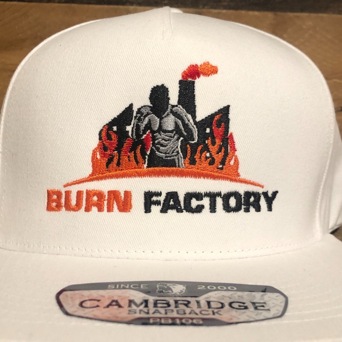 帽子 vintage HAT original Burn processing Burn Factory Hat Snapback Baseball Cap Mens White