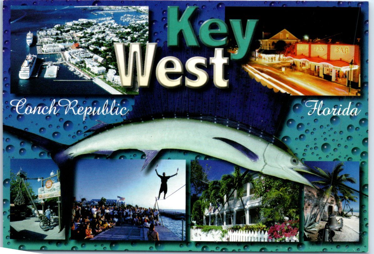 Key West Conch Republic Souvenir Playing Cards - Collectible Florida Theme Poker Deck - View #2