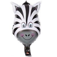 Zebra Folienballon Luftballon Kinder Geburtstag Deko