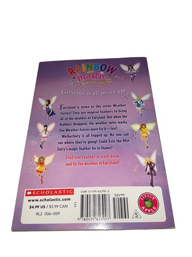 Rainbow Magic The Weather Fairies Books 2-6 By Daisy Meadows Paperback EUC VTG - Picture 9 of 14