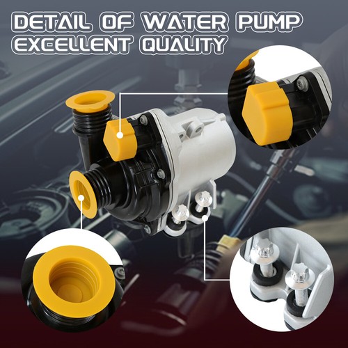 Electric Water Pump for 2009-2014 BMW 135i 335i 535i 640i 740i X1-X6 11517632426 - Picture 5 of 13