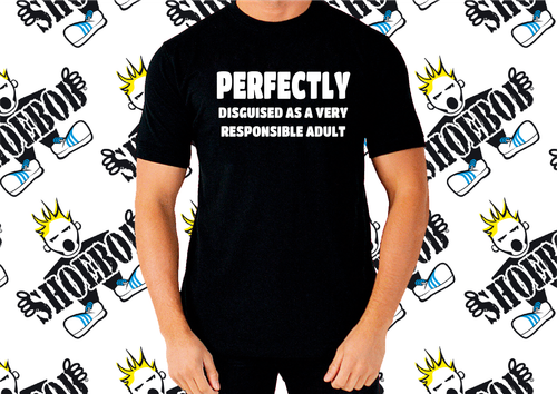 Responsible Adult T-Shirt - Top Funny, Rude, Novelty Tee to Elevate Your Style! - Picture 3 of 13