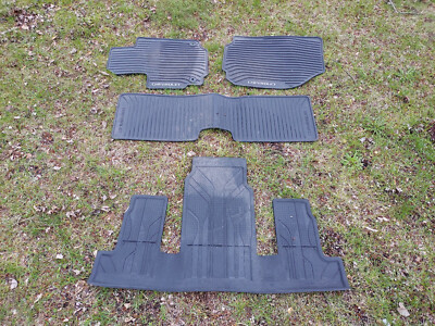 22FF79 FLOOR MATS FROM CHEVROLET TRAVERSE 2018 ET AL: 84206889, 84134919, ET AL