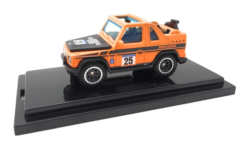 Matchbox Superfast Mercedes G500 Cabrio orange Leipzig Toy Fair 2021. 1 of 300 - Image 2 of 4