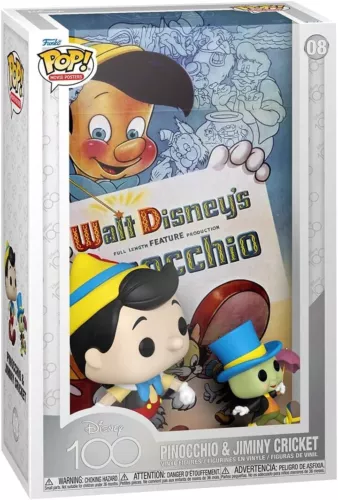 Funko Pop Disney’s 100th Anniversary POP! Movie Poster & Figure Pinocchio