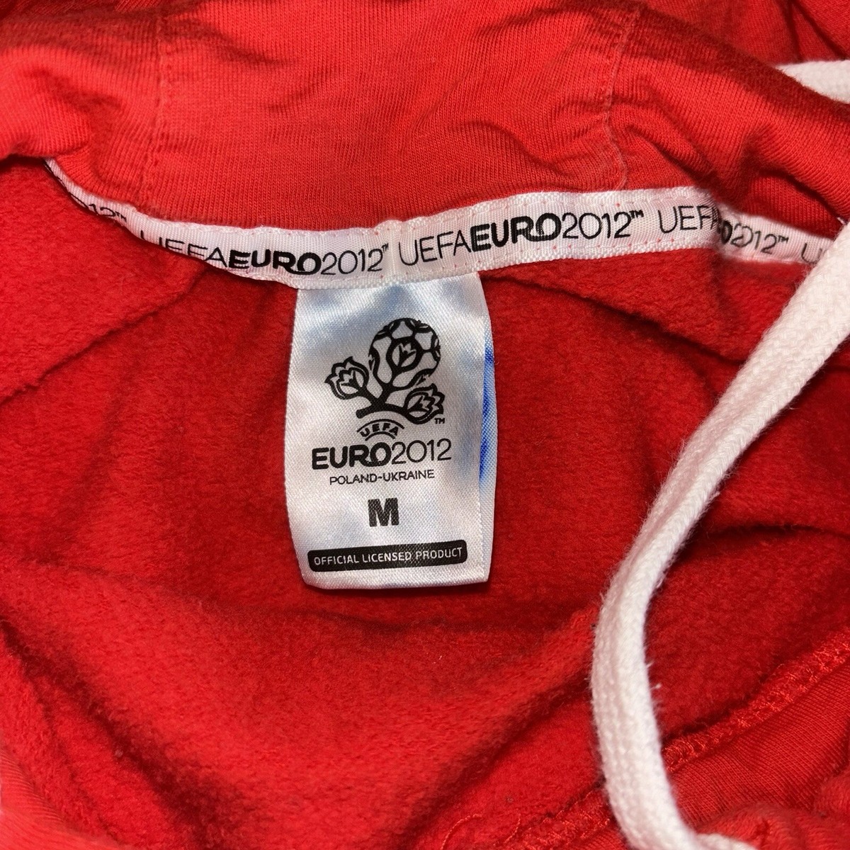 UEFA EURO2012  Poland-Ukraine パーカー UEFA EURO 2012 POLAND - UKRAINE FRANCE ZIP FFF HOODIE HOODY