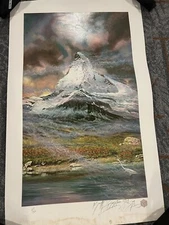 “Timeless” By Brett Livingstone Strong Signed Textures Art Print 217/300 Signed