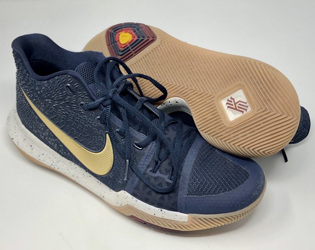 kyrie 3 blue and gold