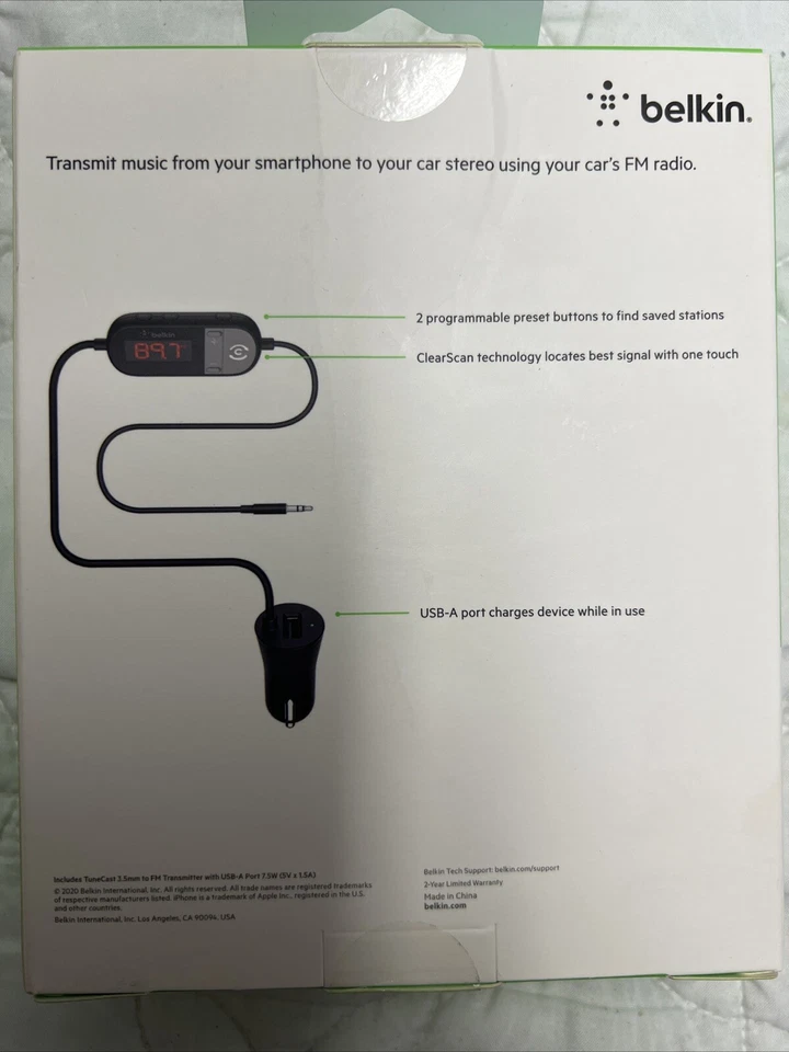 TuneCast In-Car 3.5mm To FM Transmitter - Image 2 of 4
