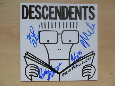 Descendents Autogramme signed CD-Cover ''Everything Sucks''