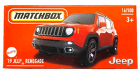 Matchbox '19 Jeep Renegade 16/100 2024 Power Grabs 1:64 Modellauto Spielzeug Suv